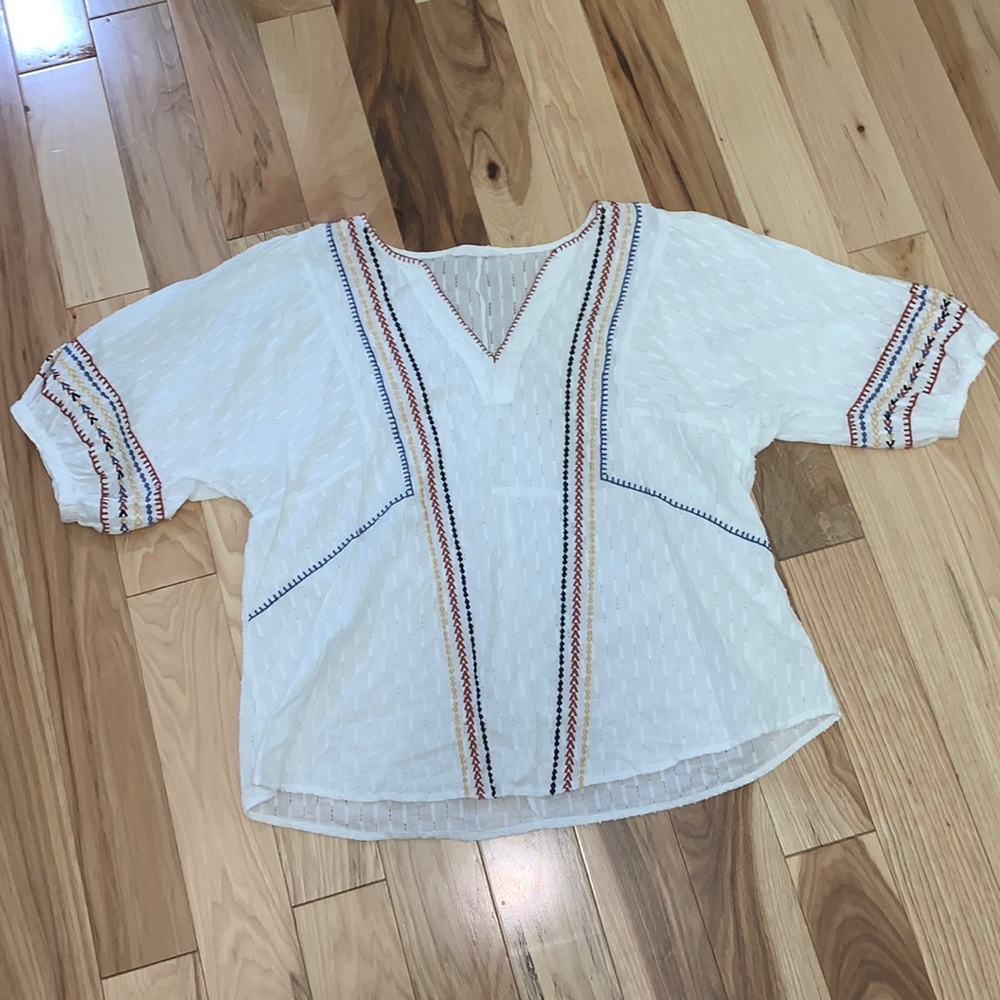 ACOS&A embroidered top